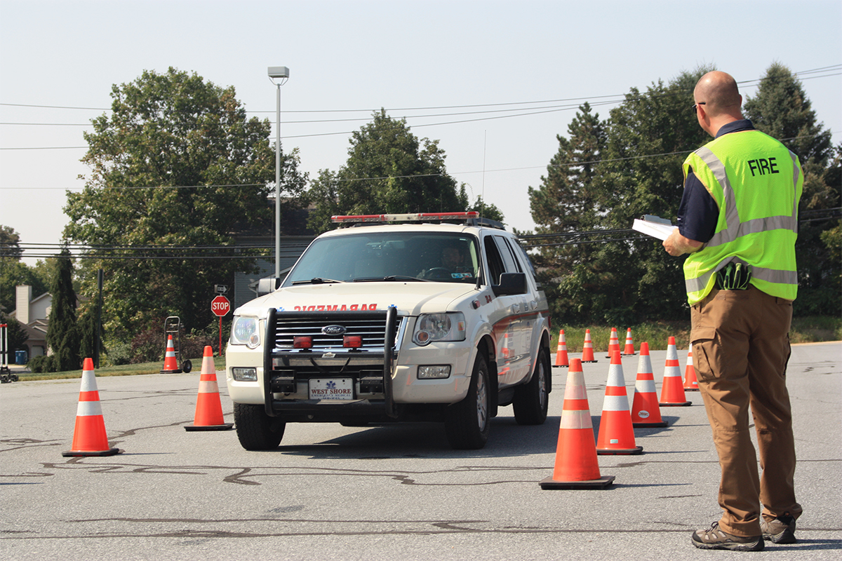 Emergency Vehicle Driver training